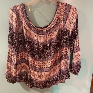 Aeropostale off the shoulder top